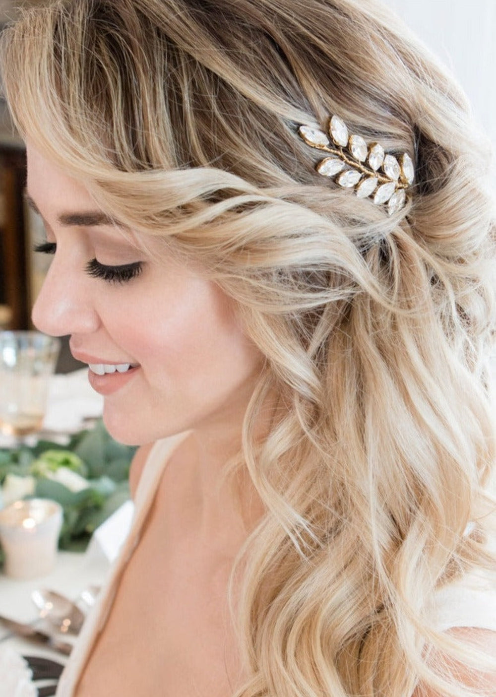 STEFANIA Laurel Leaf Hair Comb