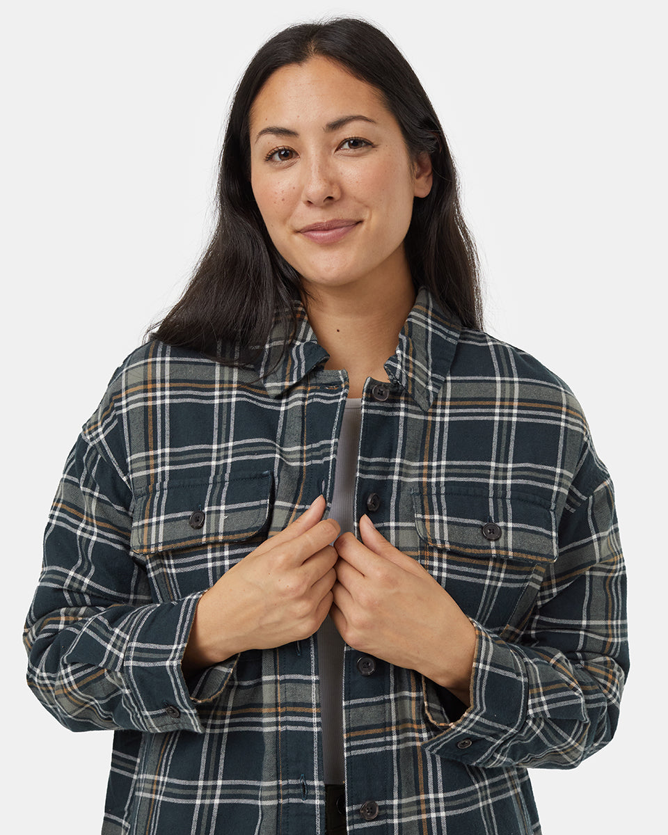Kapok Flannel Insulated Jacket
