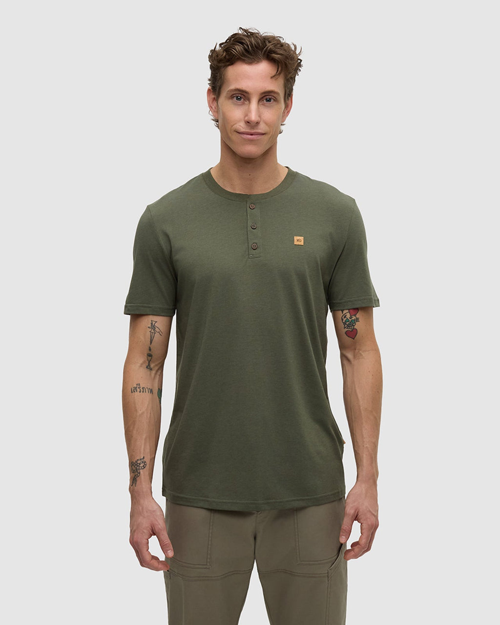 TreeBlend Baker Henley