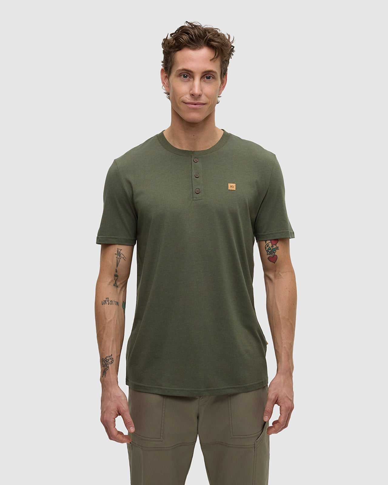 TreeBlend Baker Henley