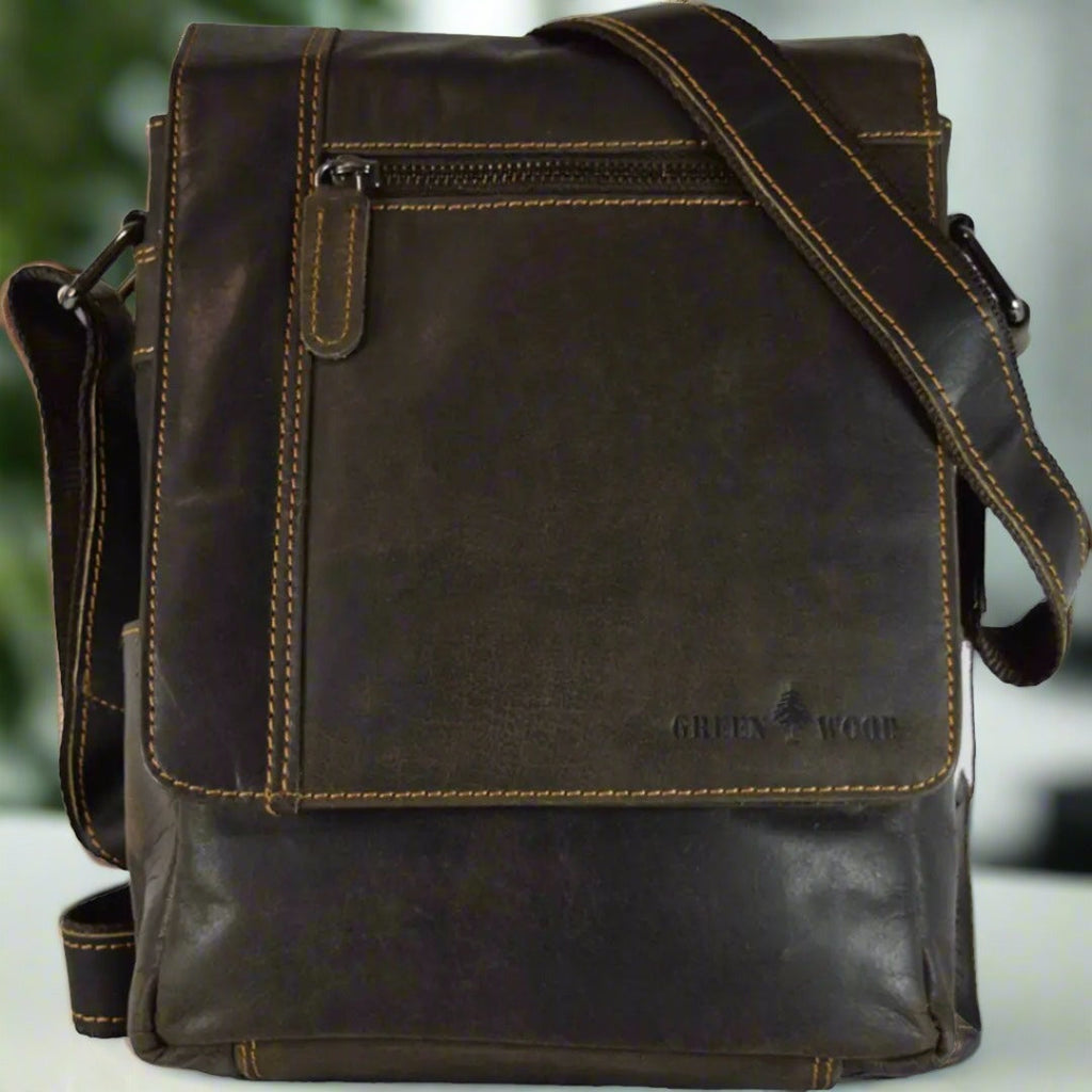 Greenwood Leather Henry Mini-Messenger Bag