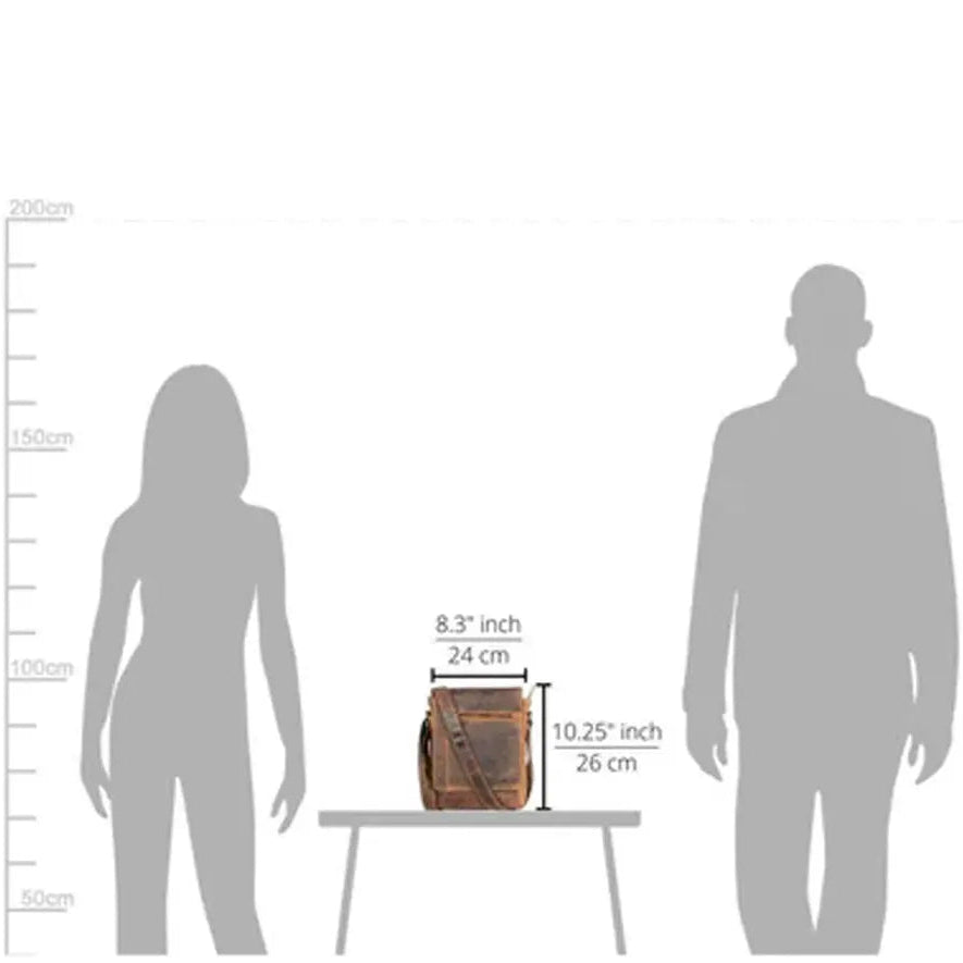 Greenwood Leather Henry Mini-Messenger Bag