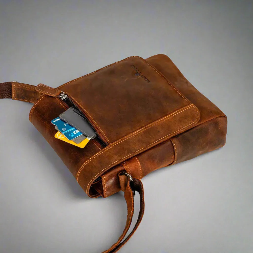 Greenwood Leather Henry Mini-Messenger Bag