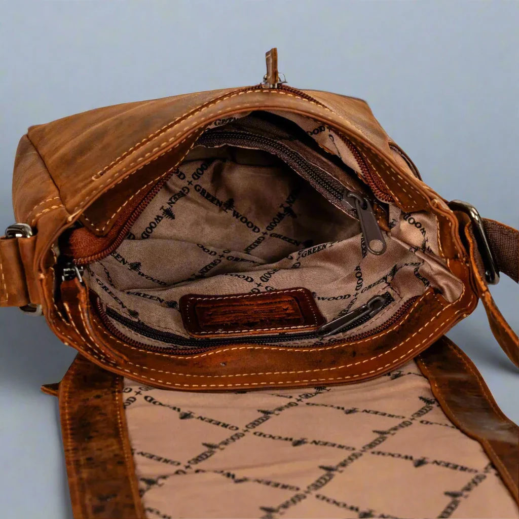 Greenwood Leather Henry Mini-Messenger Bag