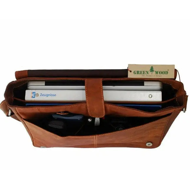 Greenwood Leather Laptop Bag