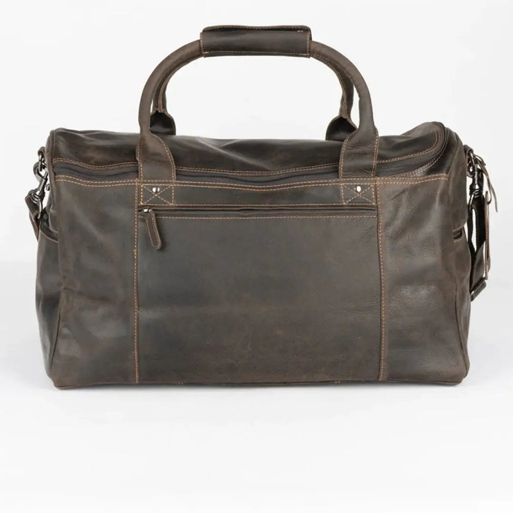 Greenwood Leather Regina Large Travel Duffle Bag