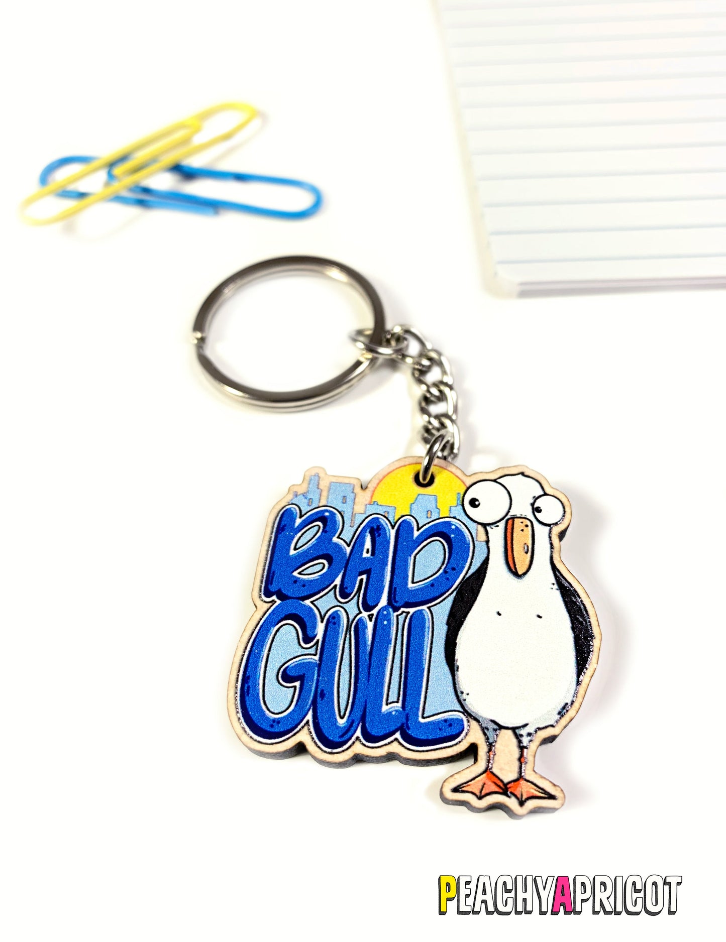 Bad Gull - Porte-clés Seagull Pun