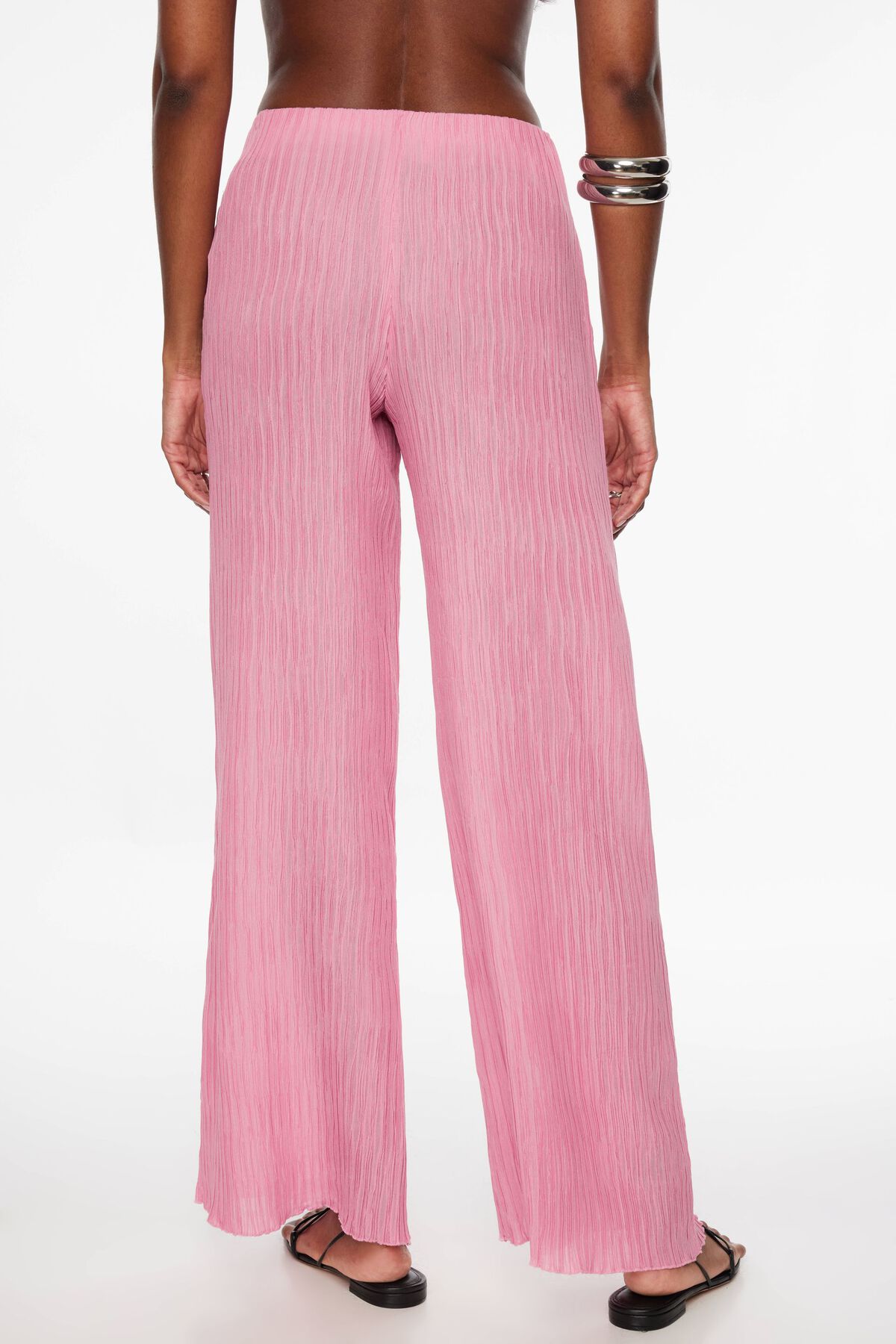 Pantalon large froissé Malika