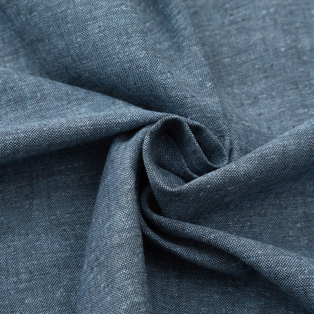 Hemptex Chambray - Indigo, 1/4 yard
