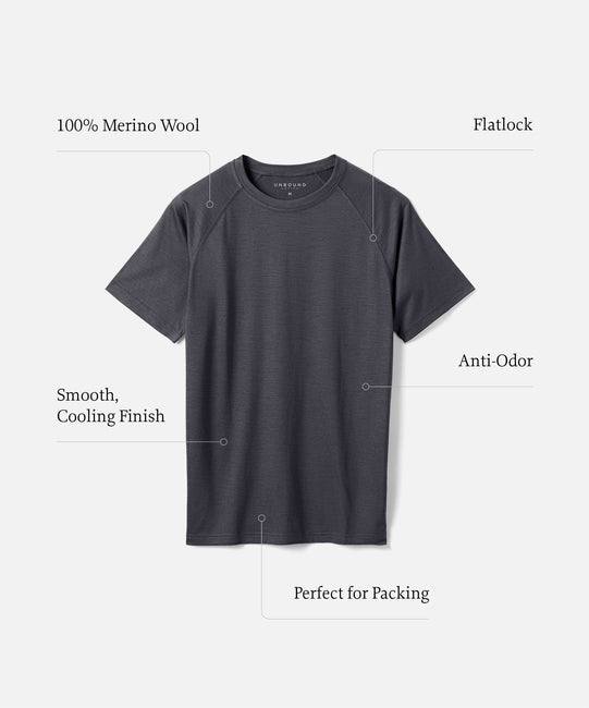 T-shirt Active Merino pour homme