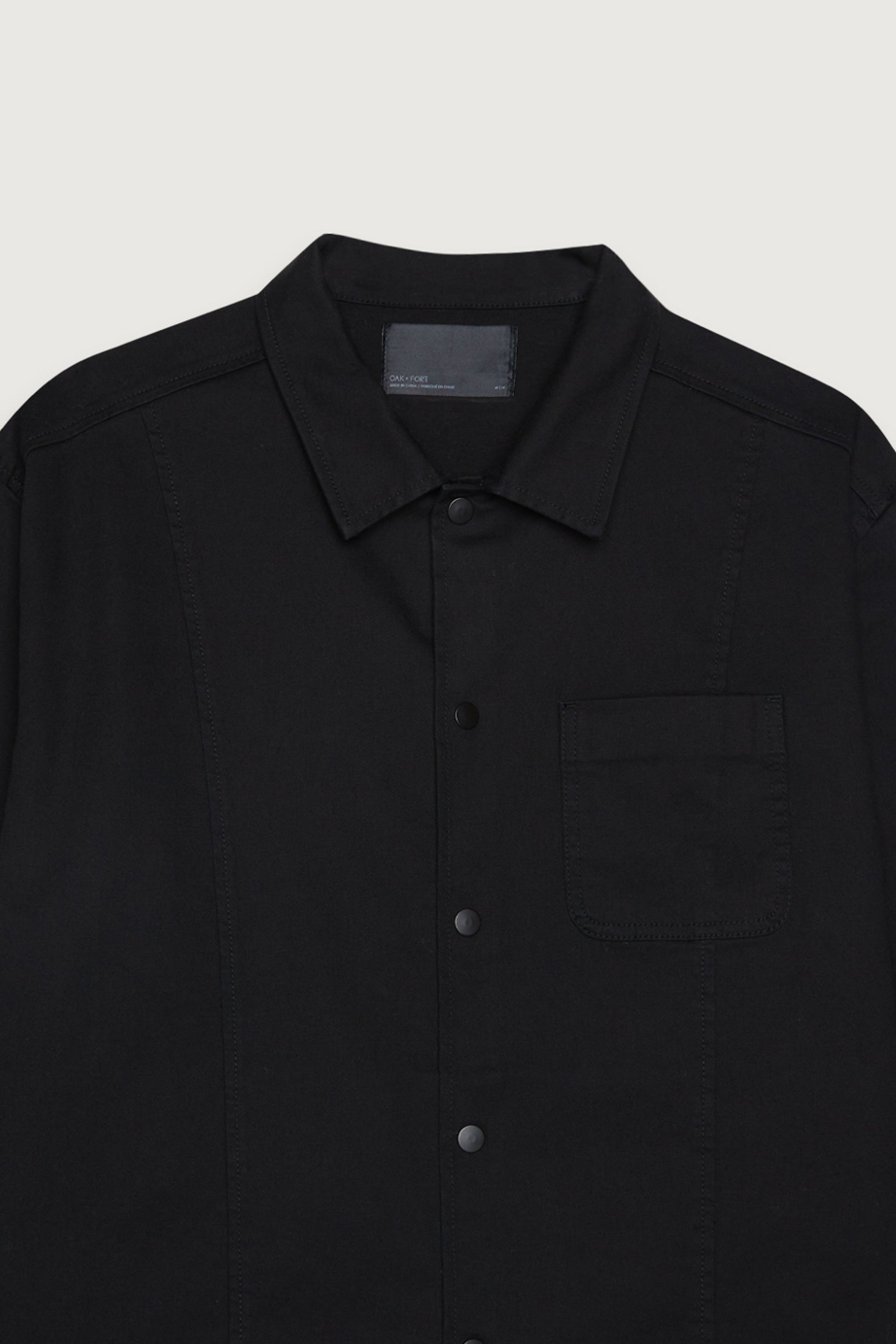 TWILL SHIRT JACKET