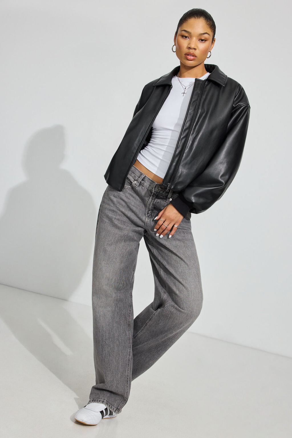 Low Rise Baggy Jeans