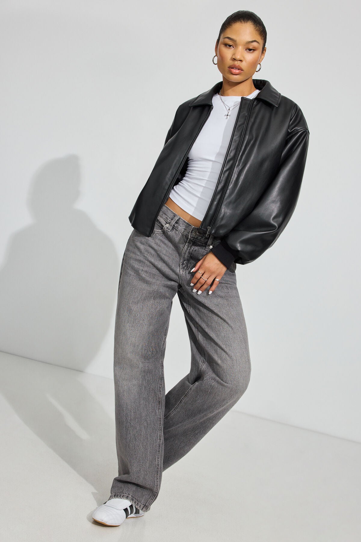 Low Rise Baggy Jeans