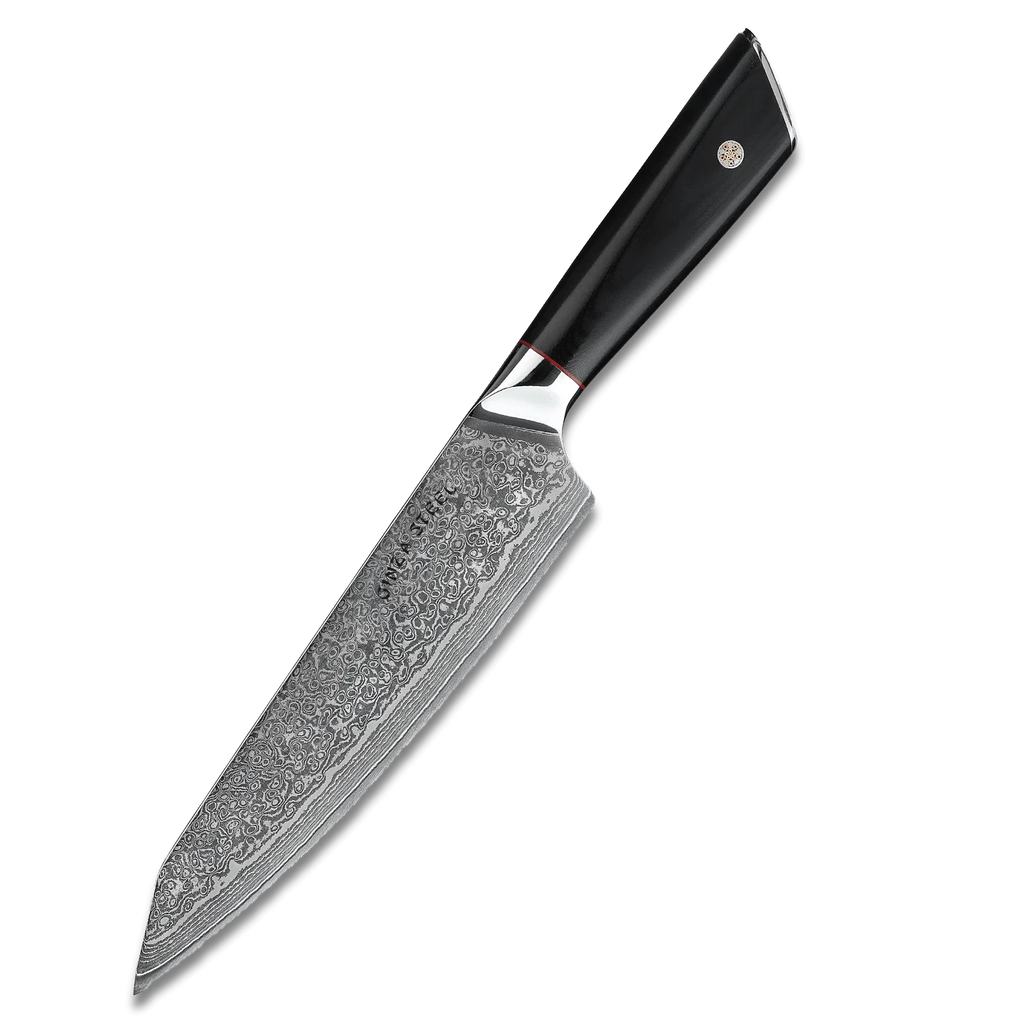 HAGAKURE 21 | Chef Knife Knife 8" - 67 Layer AUS 10 Damascus Steel