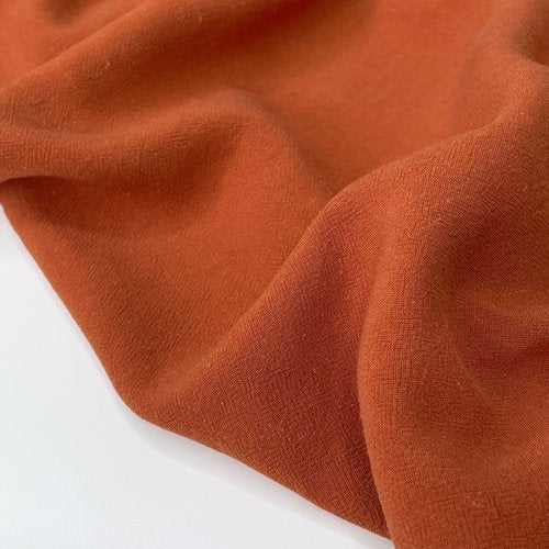 Harper Viscose/Linen Blend - Cognac, 1/4 yard
