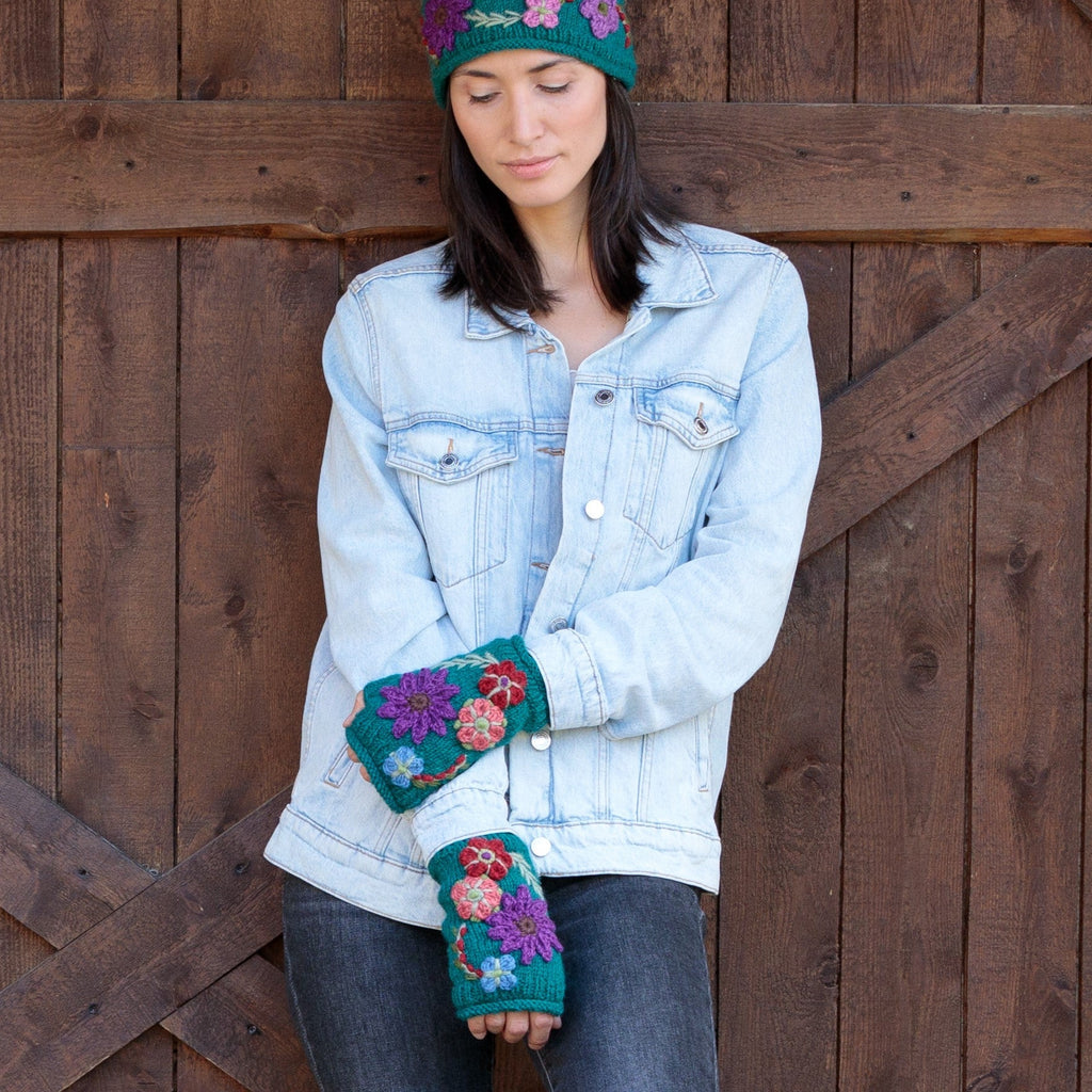 Little Flower Handwarmers