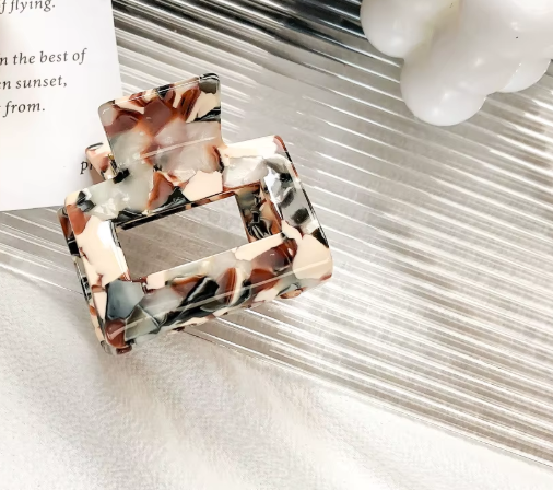 Square Hair Clip (5 cm)