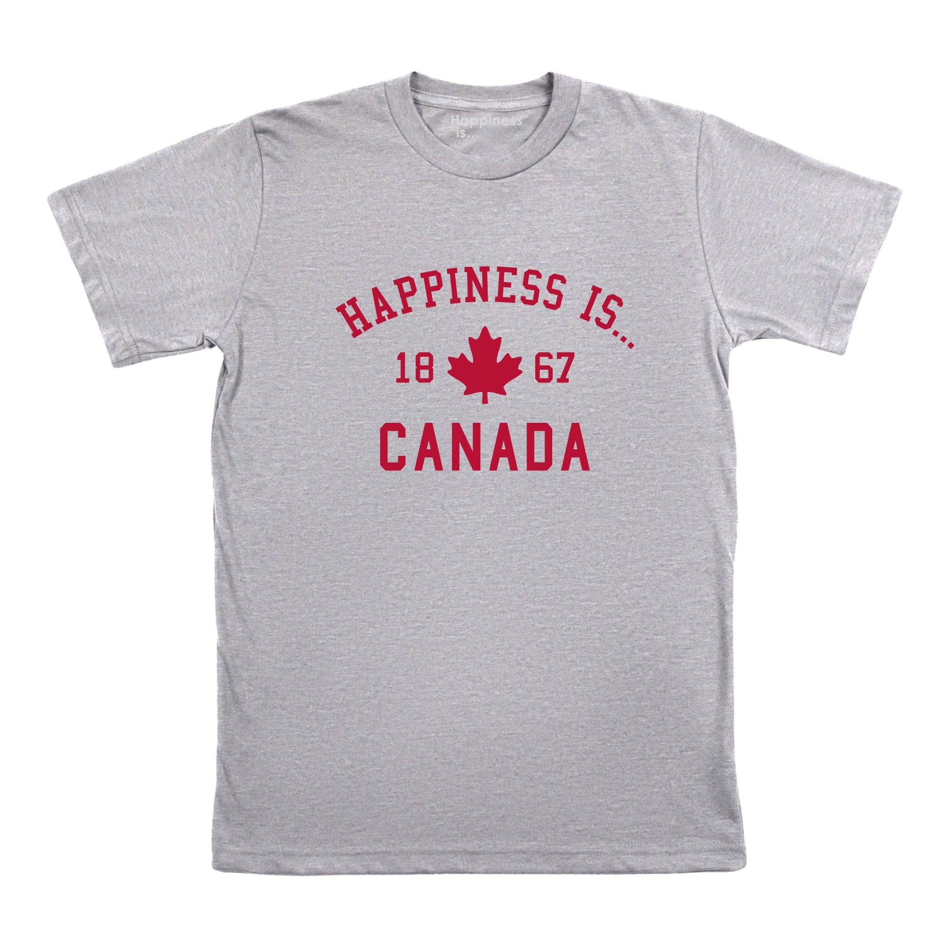 Men's Canada 1867 T-shirt, Heather Grey