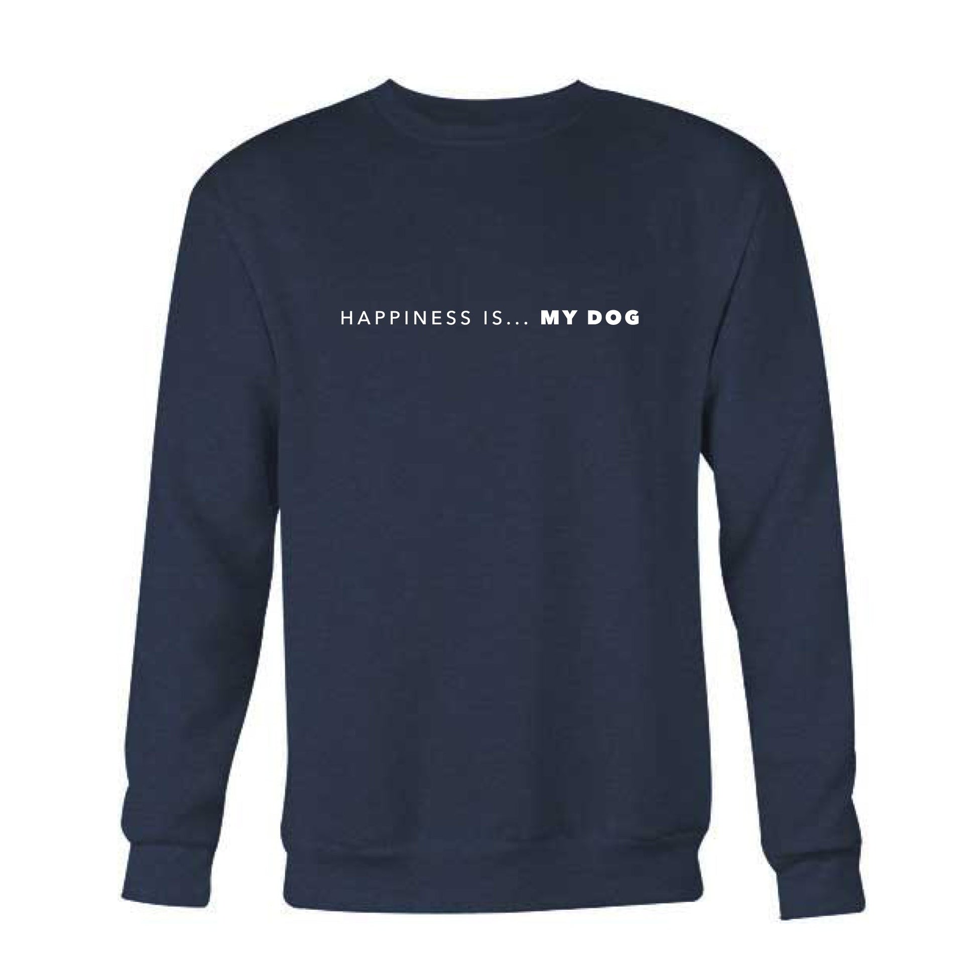 Men's My Dog Crew Sweatshirt, True Navy