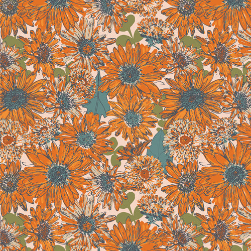 AGF Heirloom; Chasing Daisies Heirloom, 41" x wof