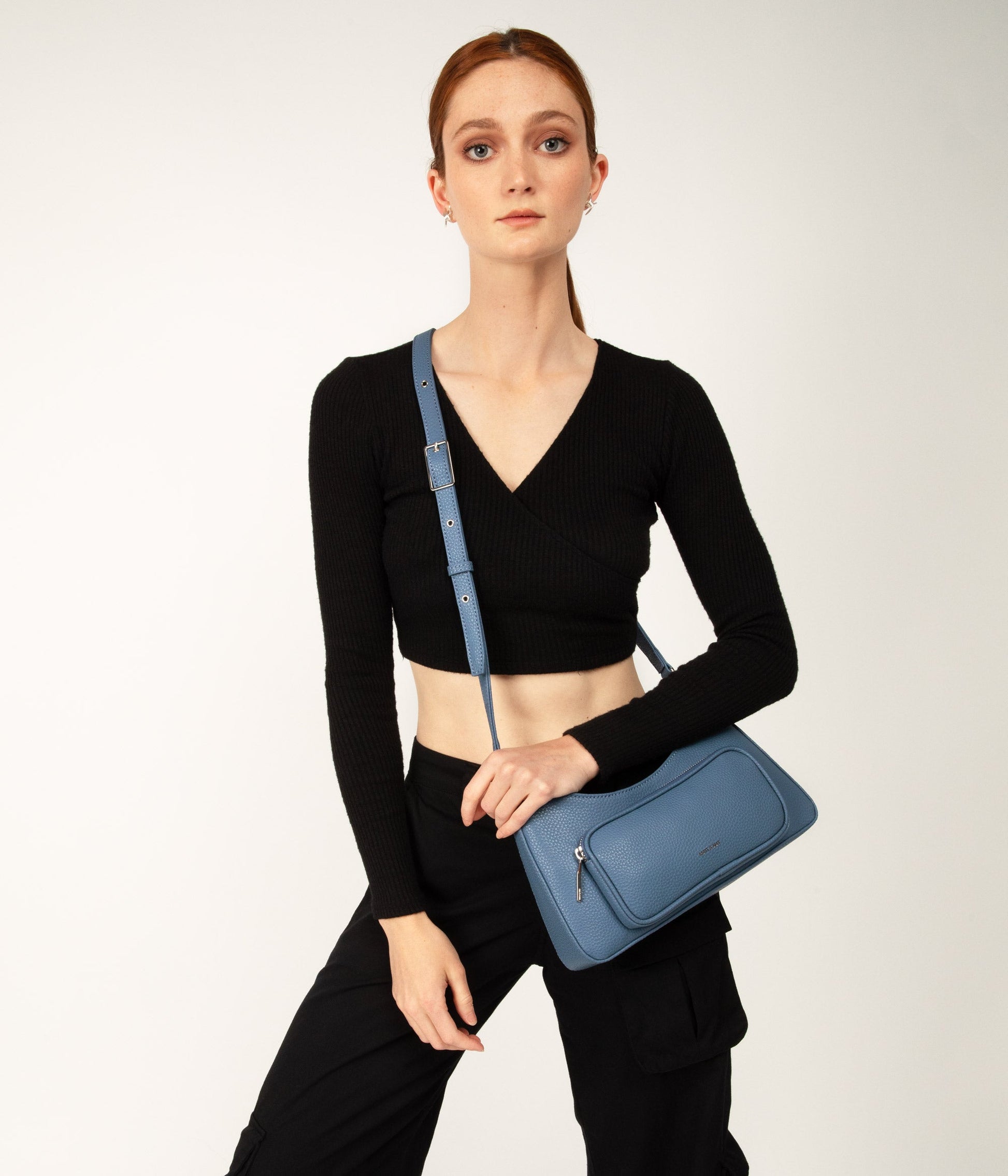 Sac bandoulière végétalien PALM - Pureté