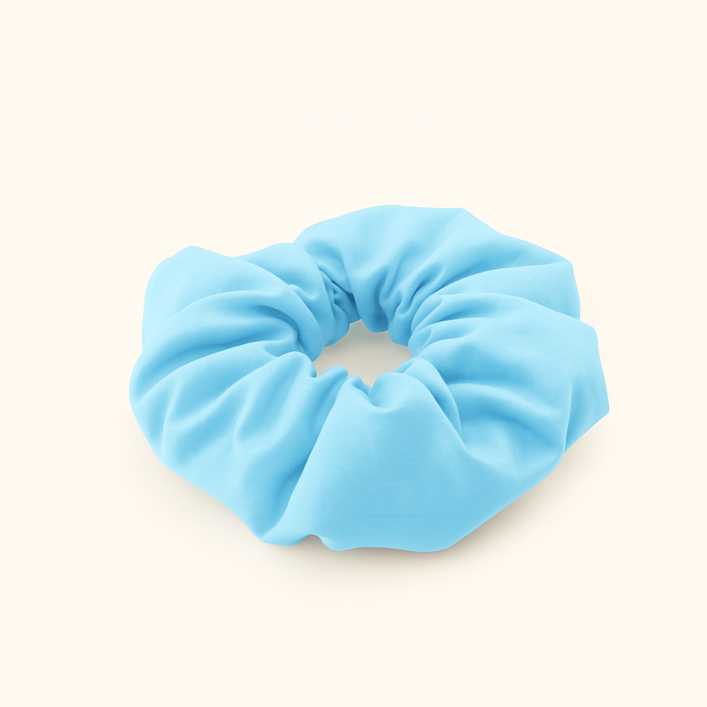 XL Hair Scrunchie - Sky