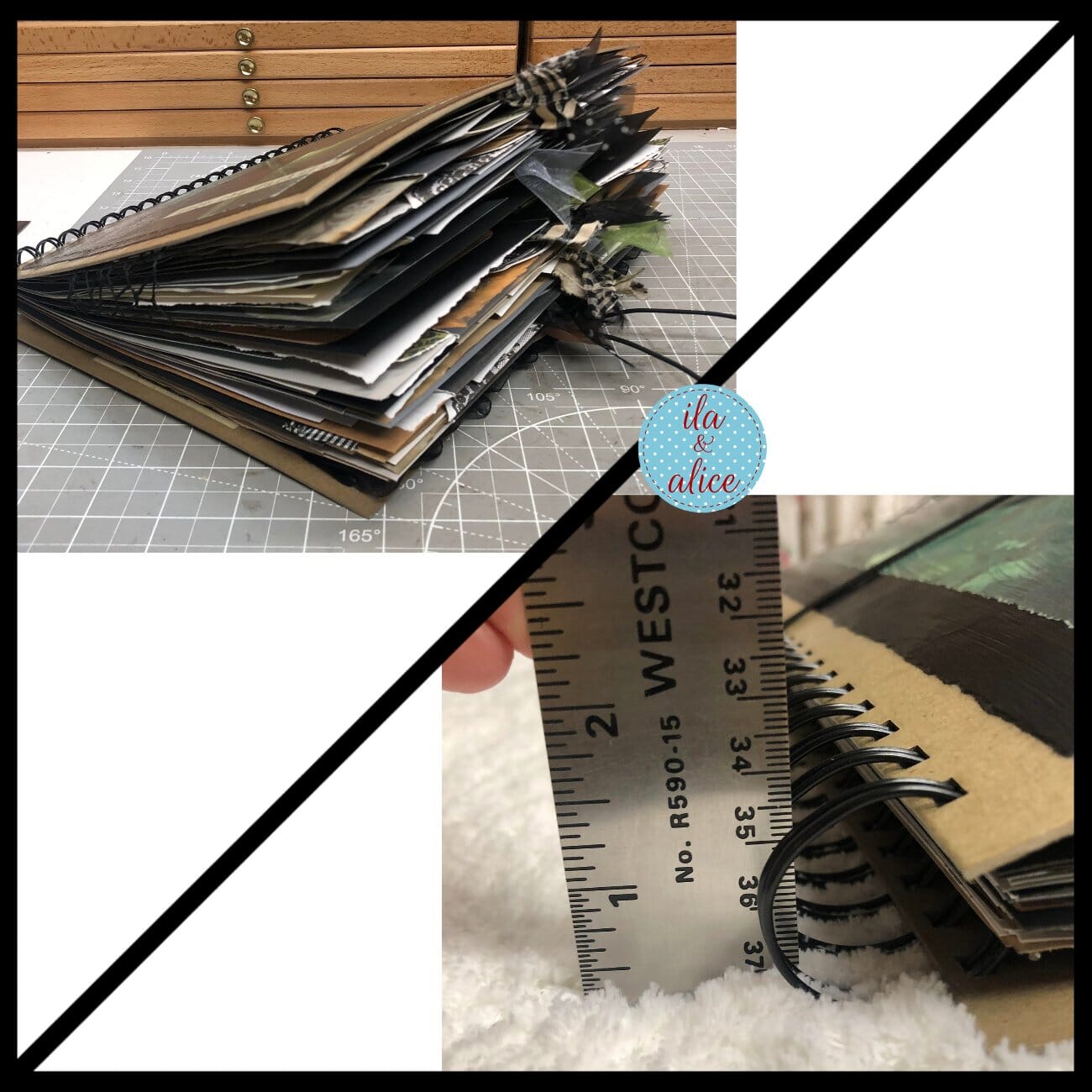 HUGE Dark Creepy Witchy Halloween Journal