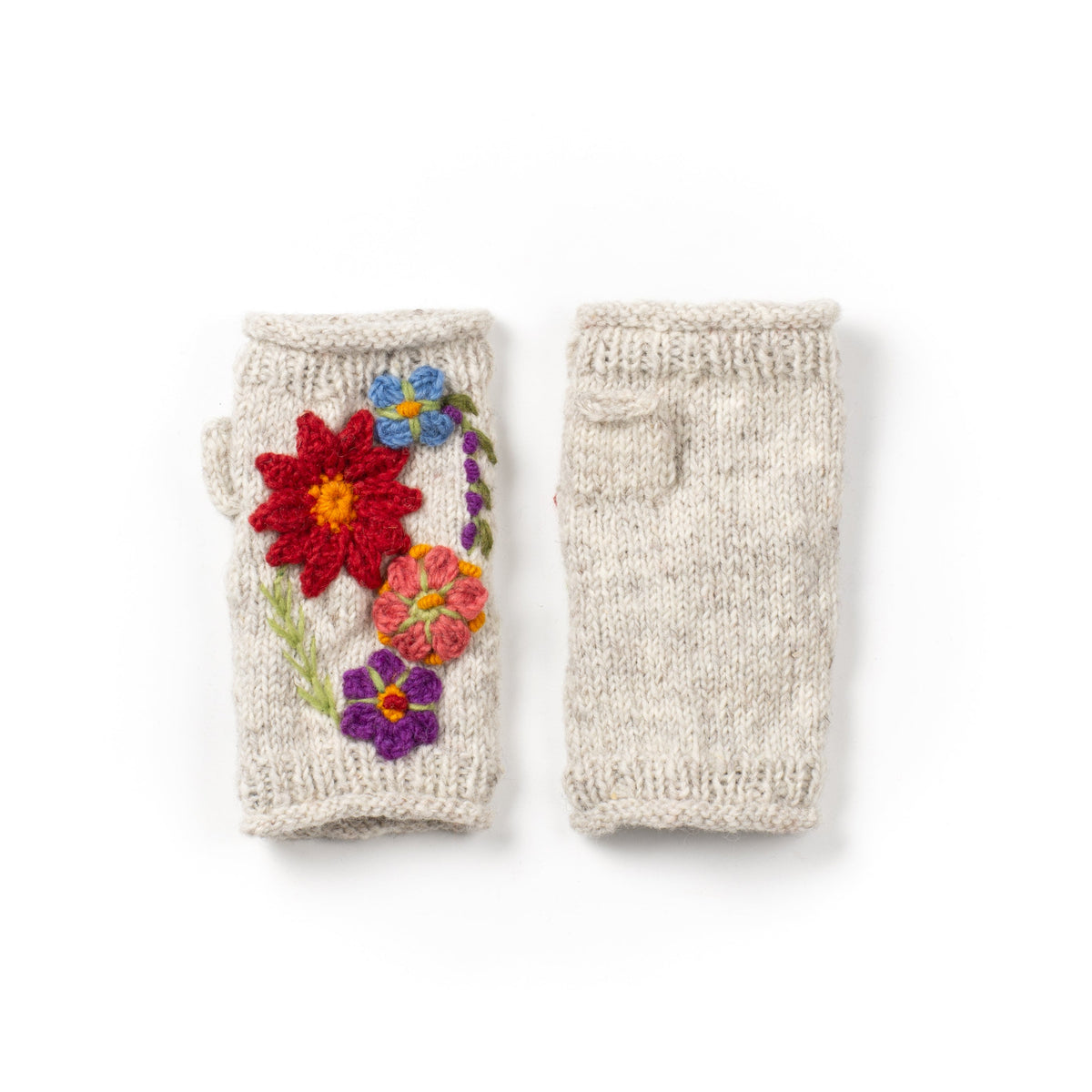 Little Flower Handwarmers