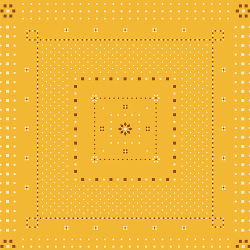 AGF Hazelwood; Mouchoir Ambre, 1/4 yard