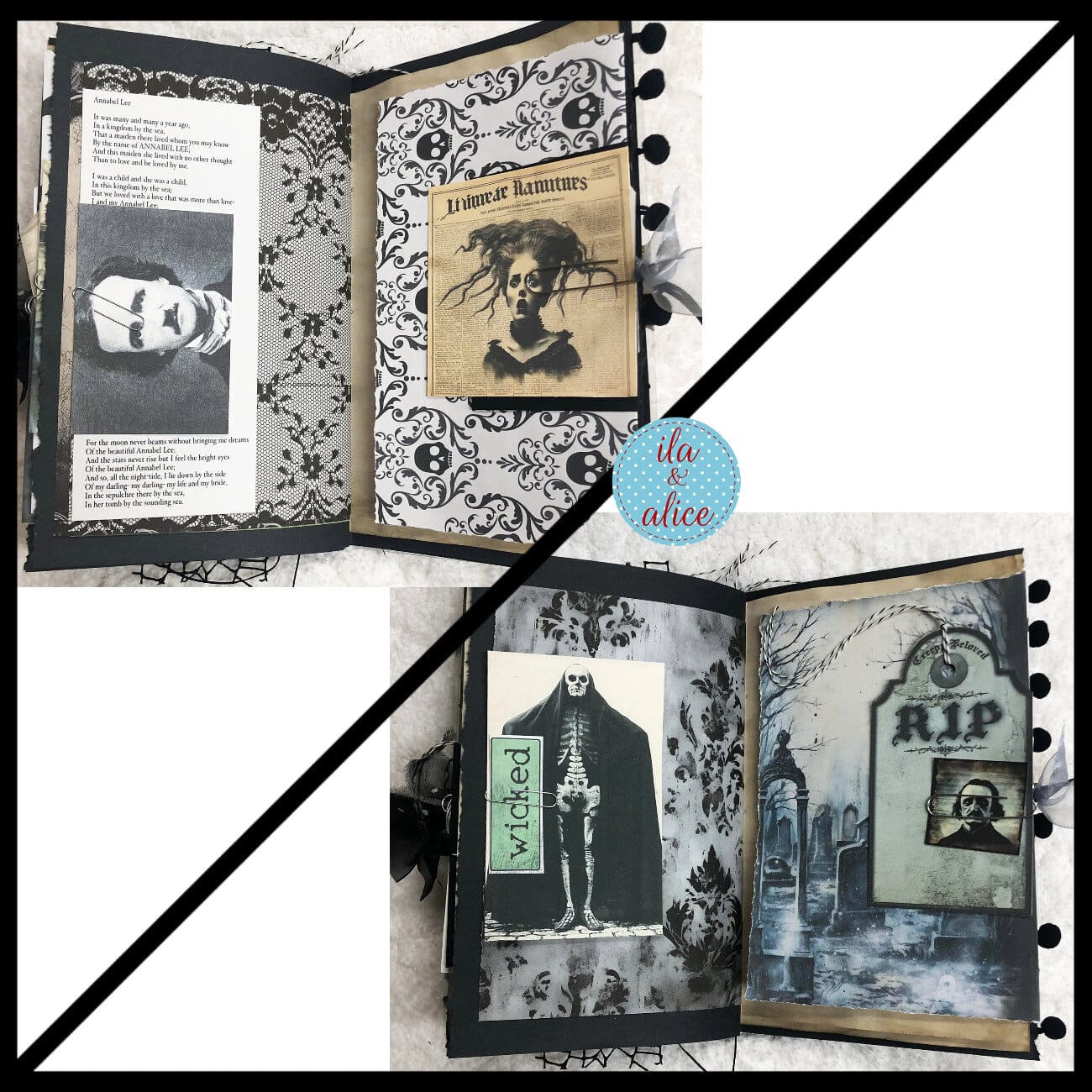 A Night of Fright Halloween Junk Journal #4