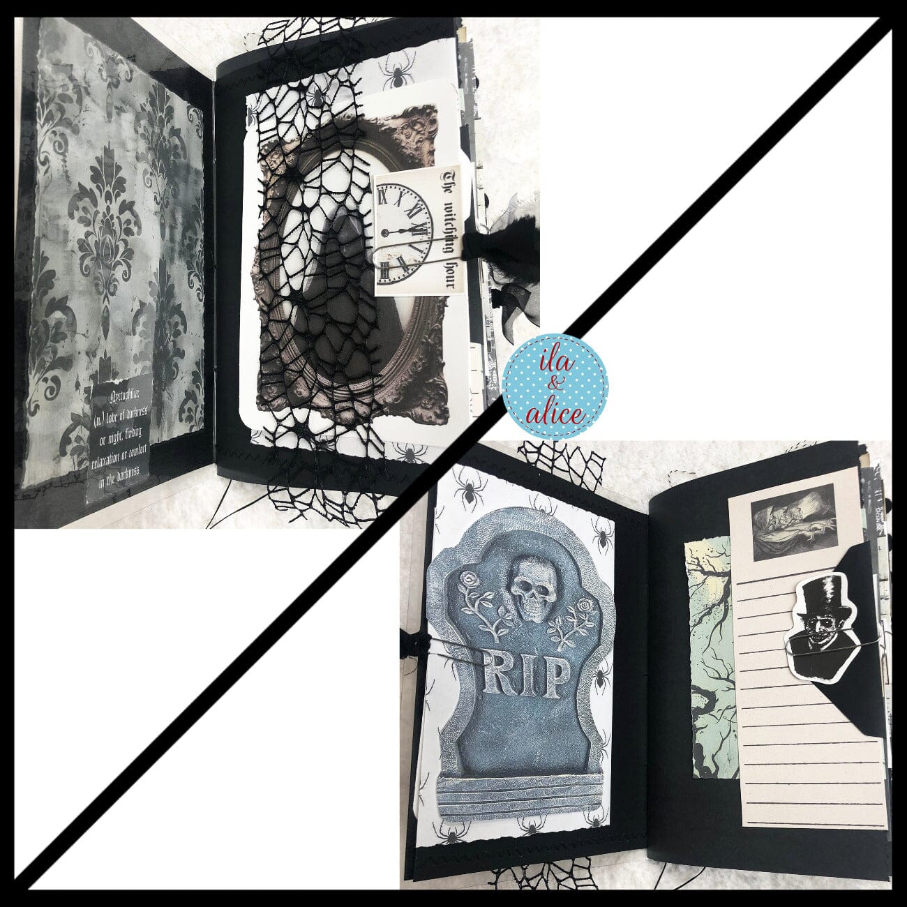 A Night of Fright Halloween Junk Journal #3