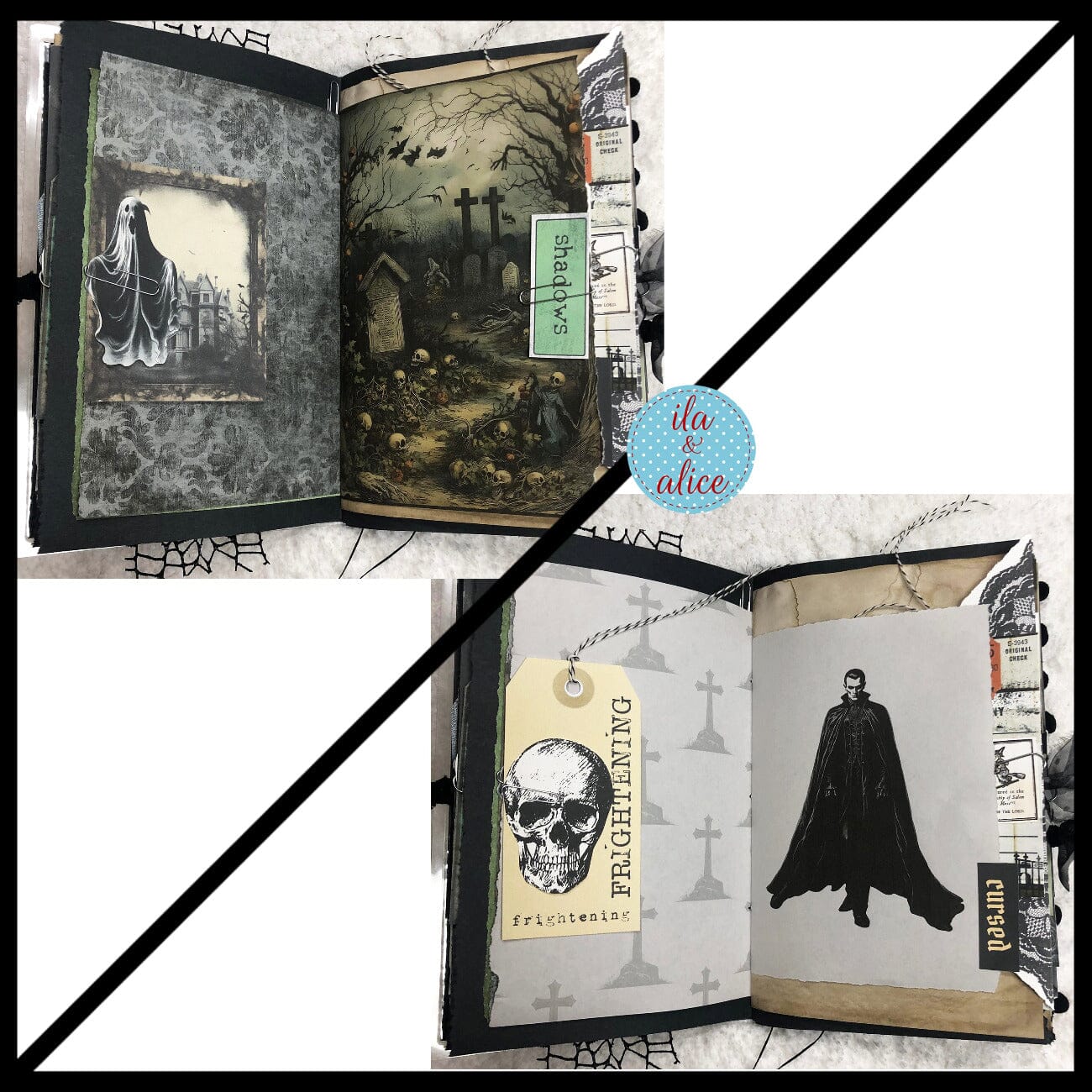 A Night of Fright Halloween Junk Journal #3