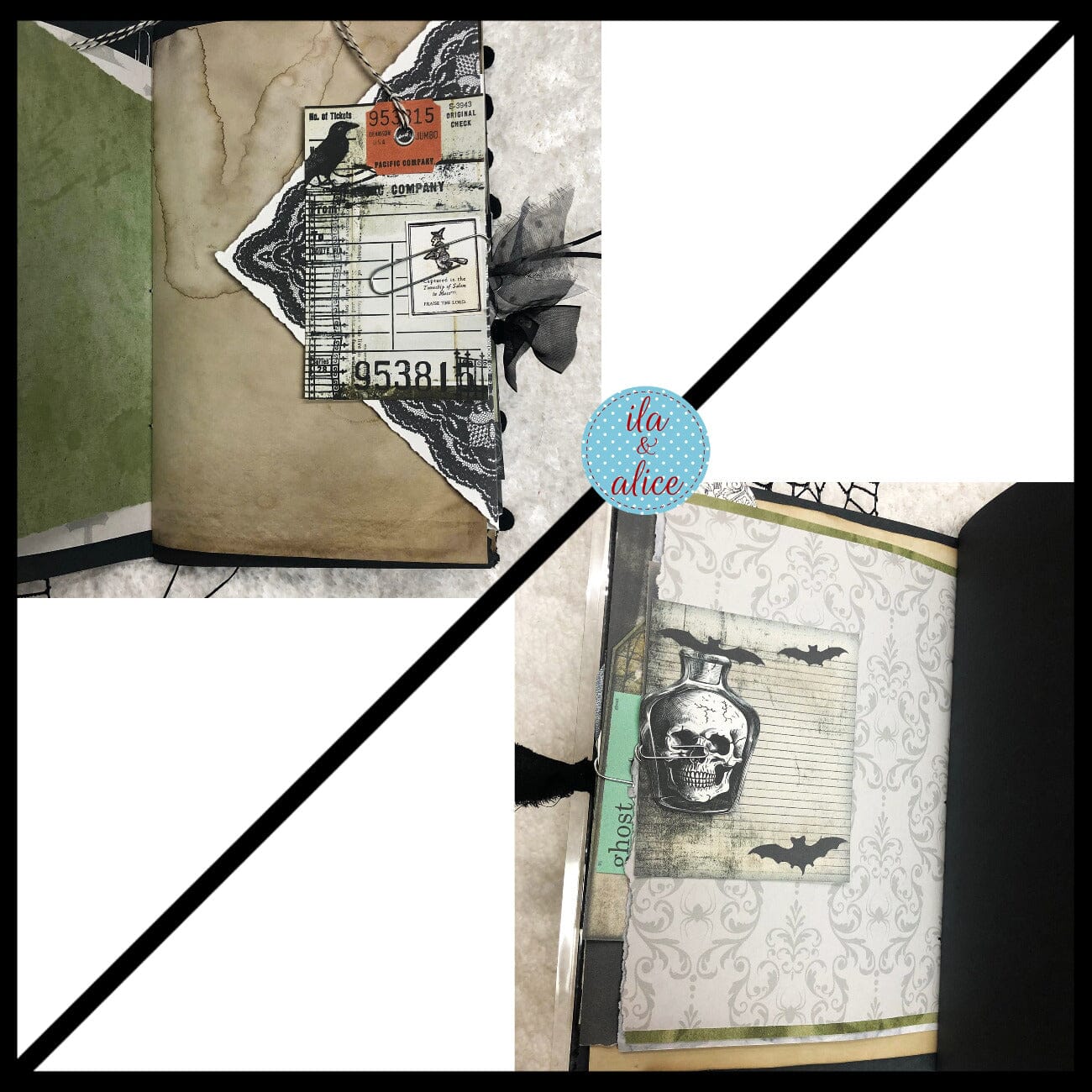 A Night of Fright Halloween Junk Journal #4