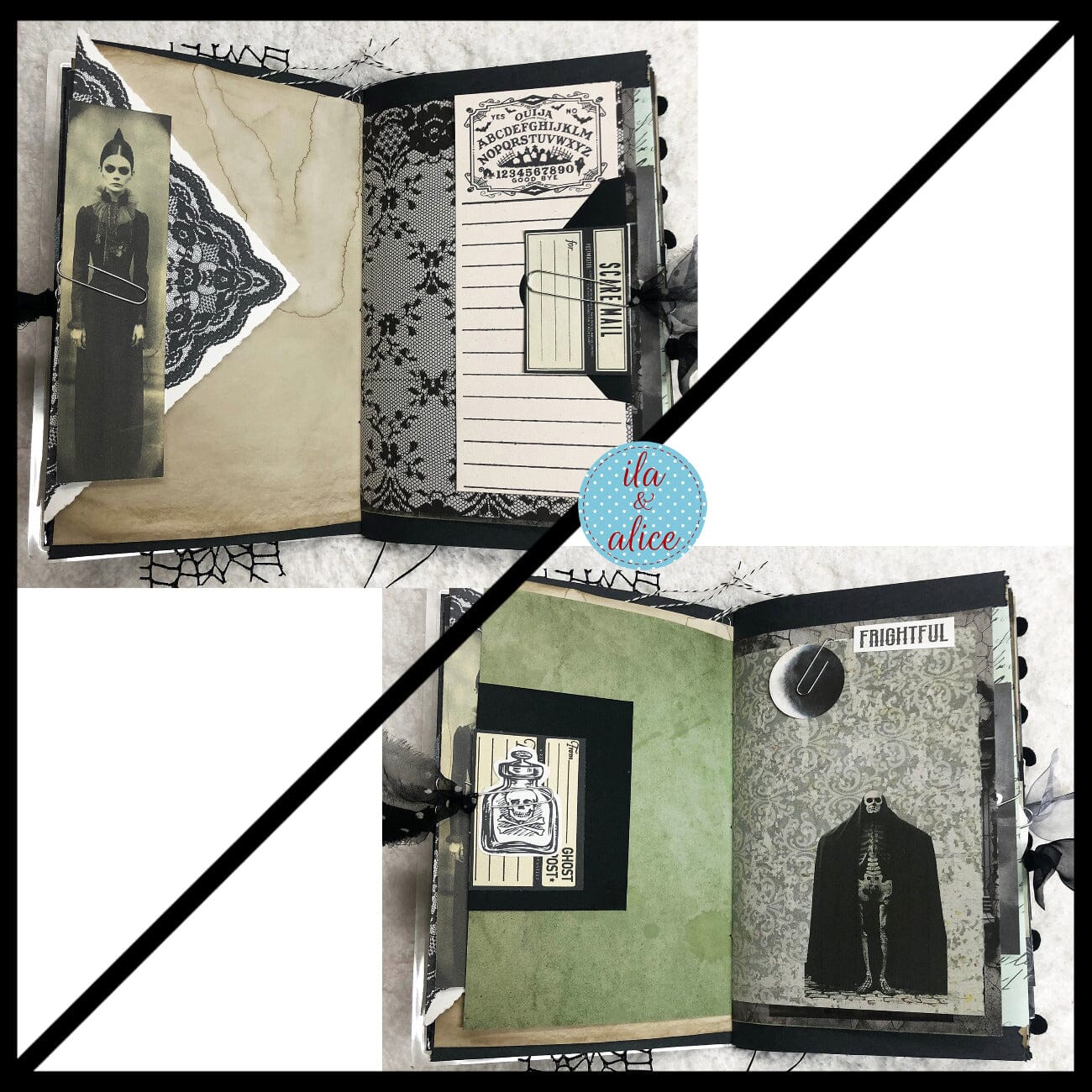 A Night of Fright Halloween Junk Journal #3