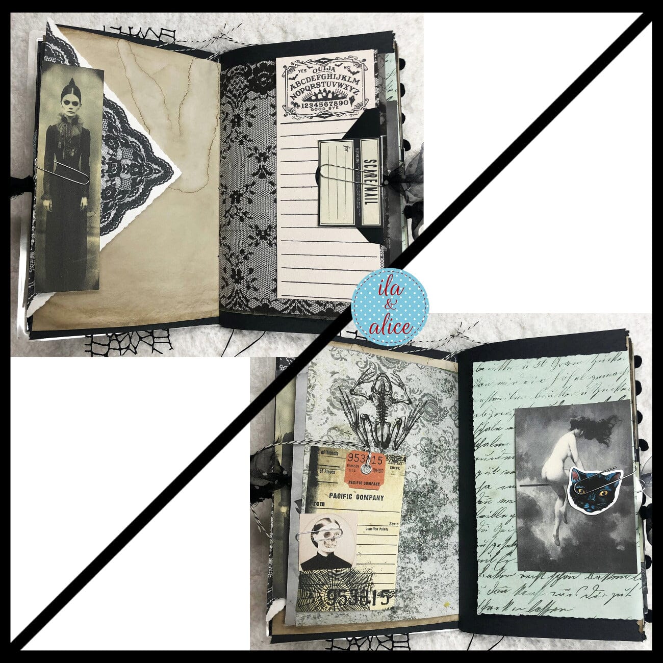 A Night of Fright Halloween Junk Journal #3