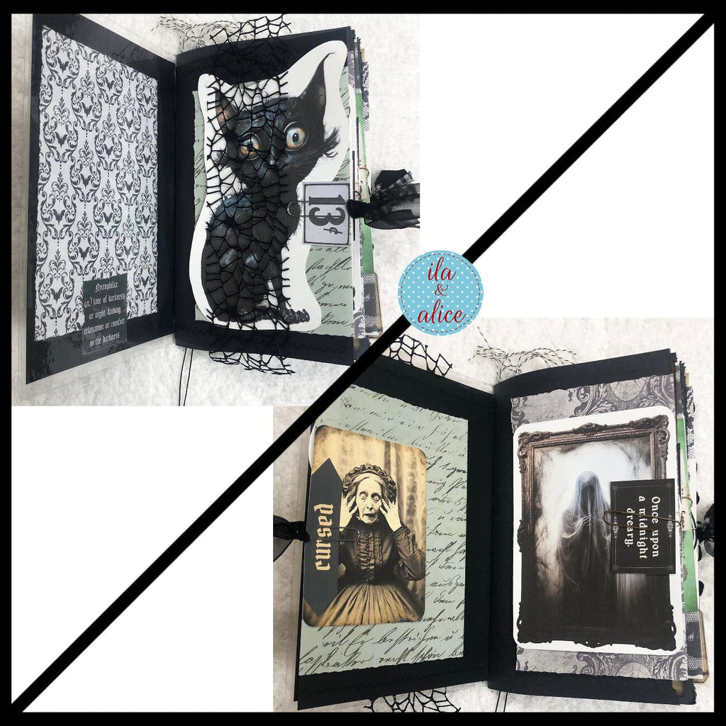 Scary Spooky Screams Halloween Junk Journal #1