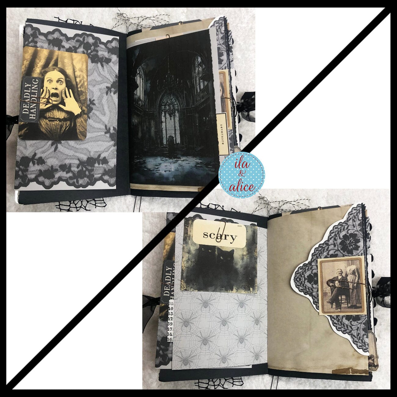 Scary Spooky Screams Halloween Junk Journal #1