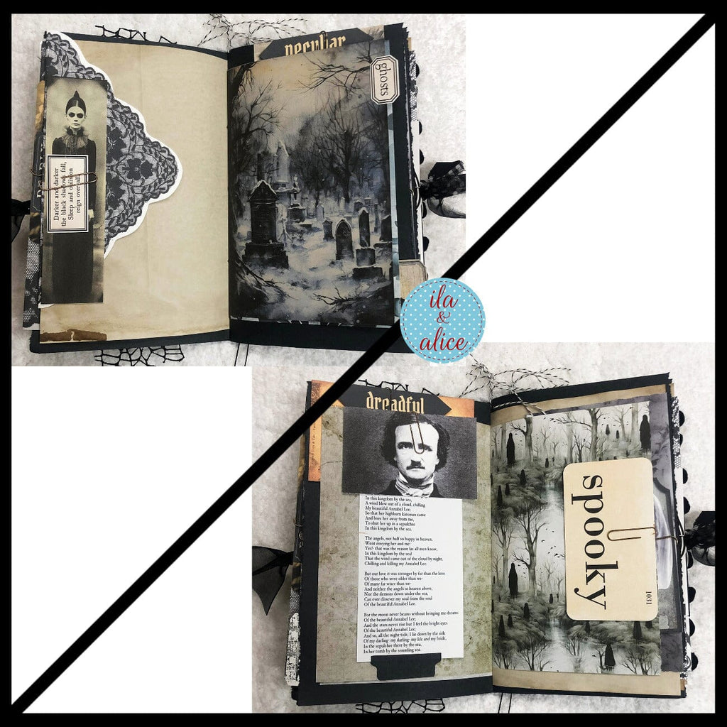 Scary Spooky Screams Halloween Junk Journal #1