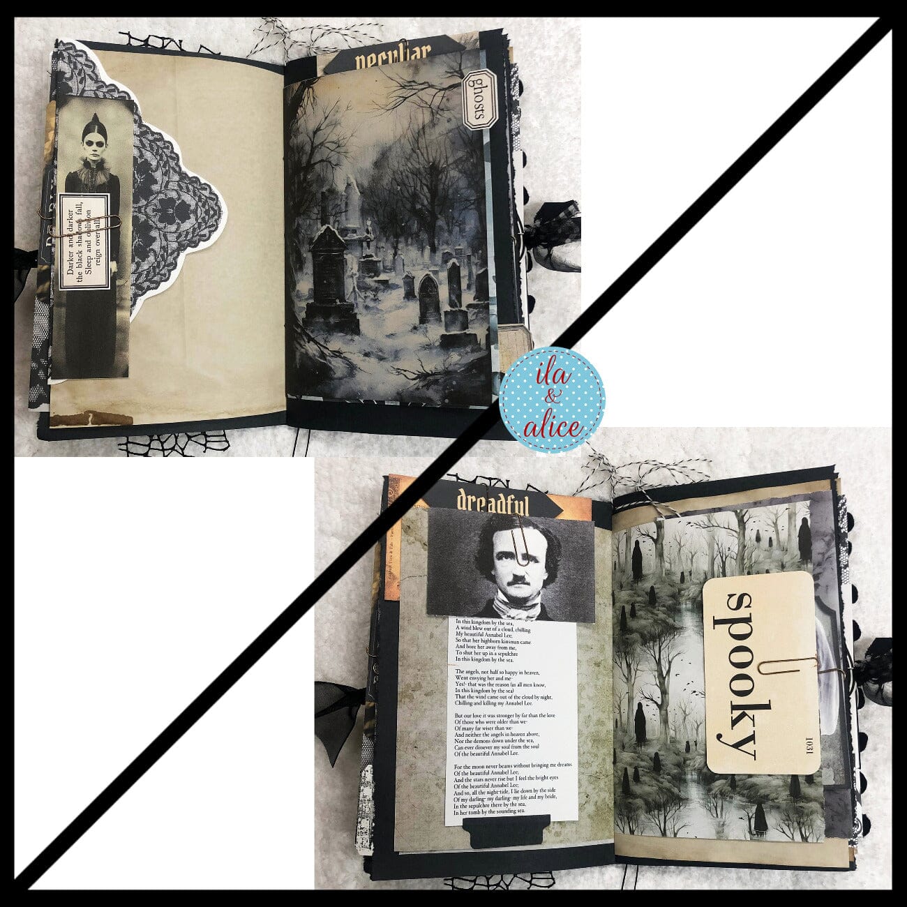 Scary Spooky Screams Halloween Junk Journal #1