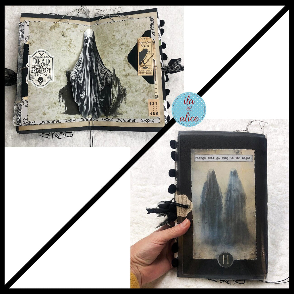 Scary Spooky Screams Halloween Junk Journal #1