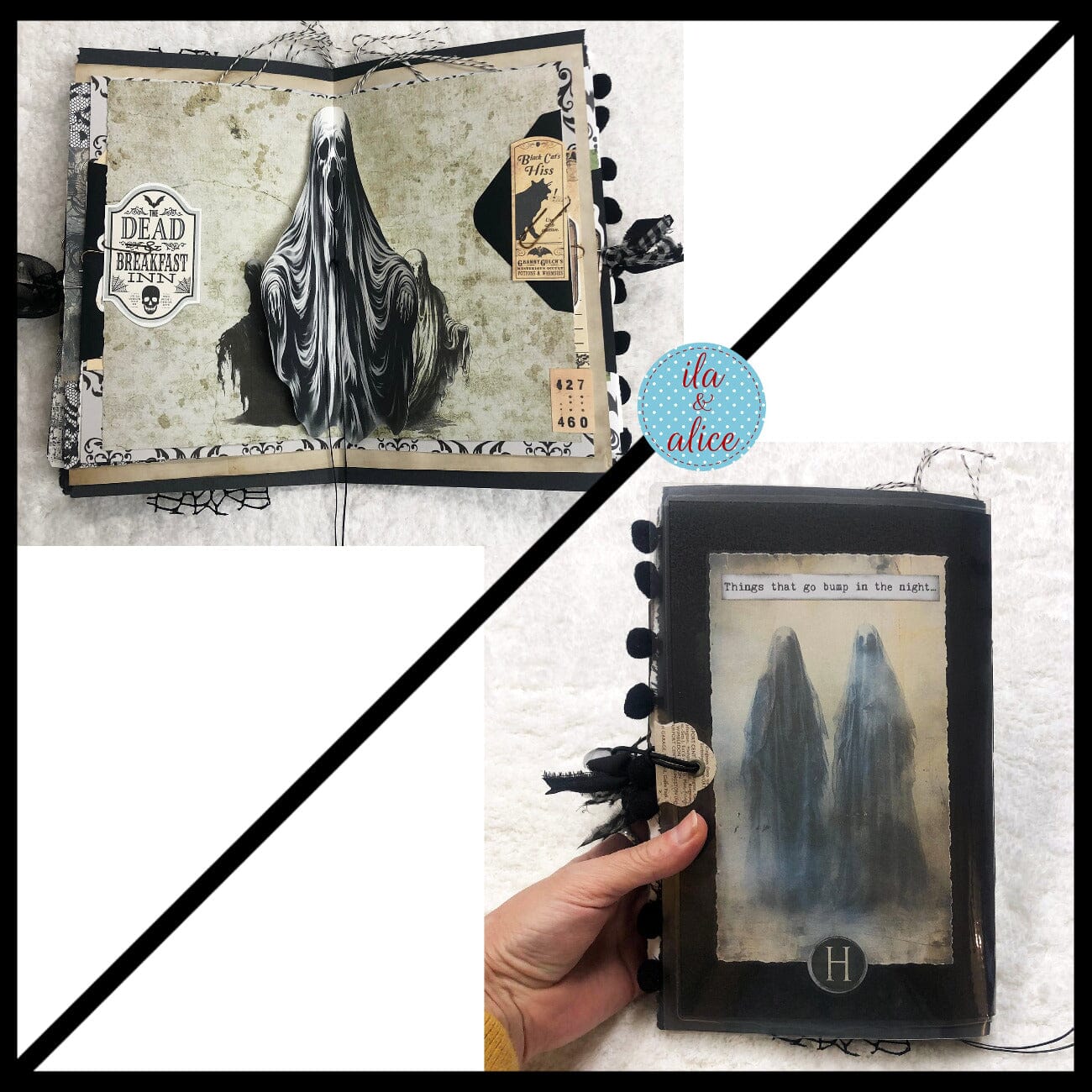 Scary Spooky Screams Halloween Junk Journal #1