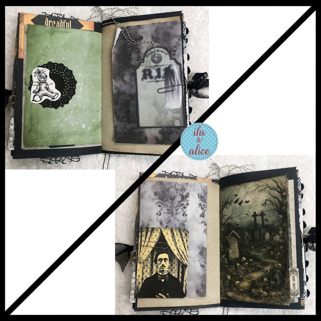 Scary Spooky Screams Halloween Junk Journal #1