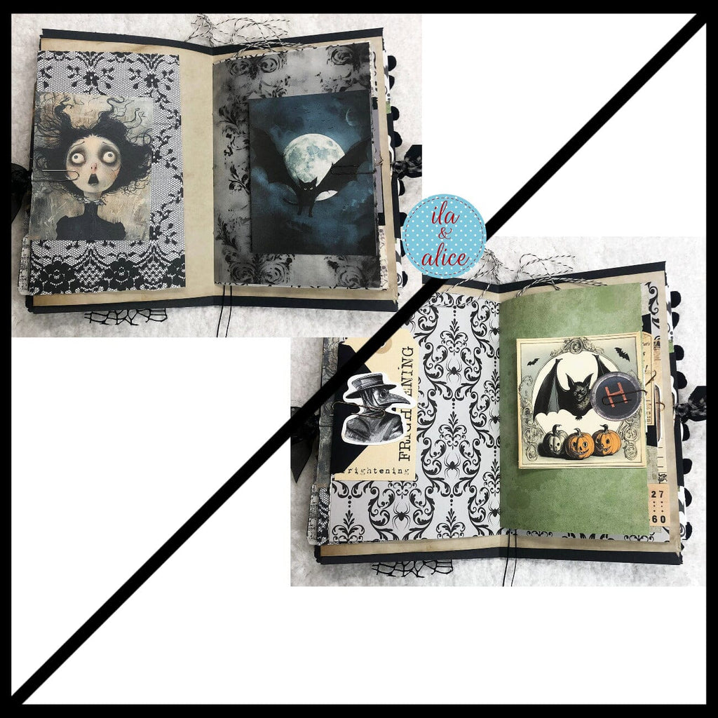 Scary Spooky Screams Halloween Junk Journal #1