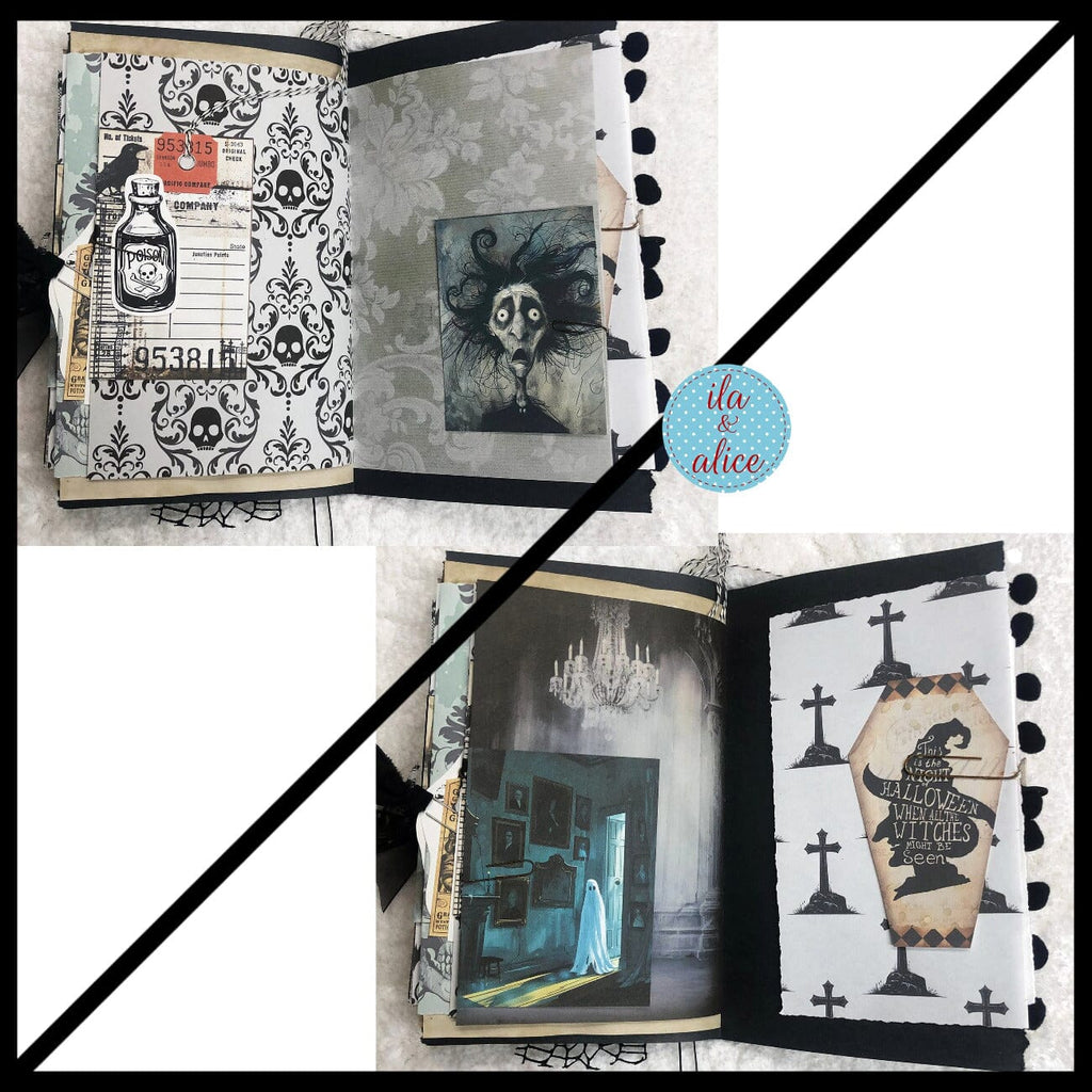 Scary Spooky Screams Halloween Junk Journal #1