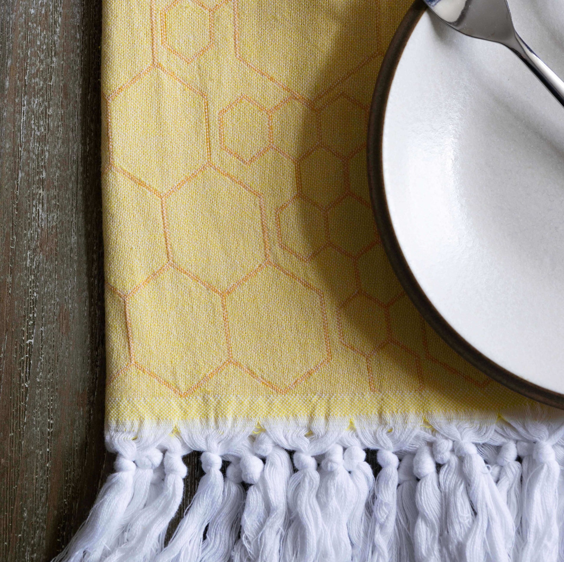Serviettes turques Canada | Ensemble jaune et orange