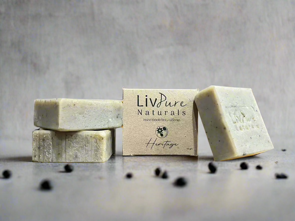 Heritage Black Seed & Honey Olive Oil Soap  | Detox & Nourish Face & Body Bar | Organic Bar Soap