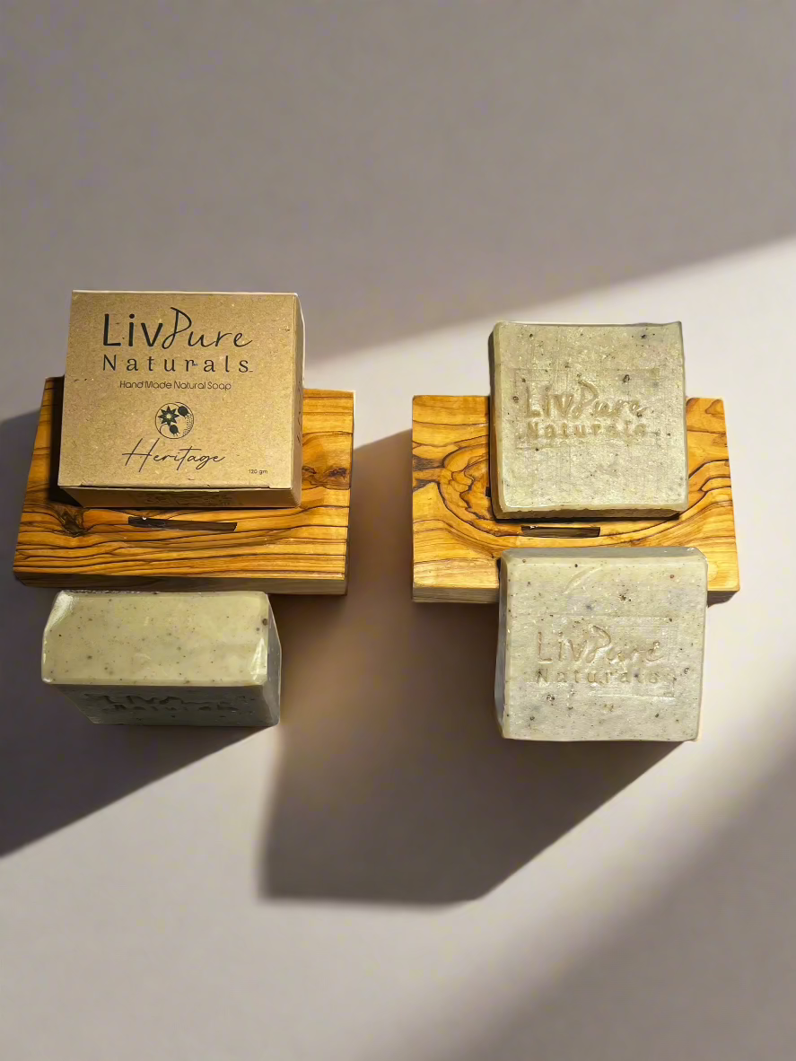 Heritage Black Seed & Honey Olive Oil Soap  | Detox & Nourish Face & Body Bar | Organic Bar Soap