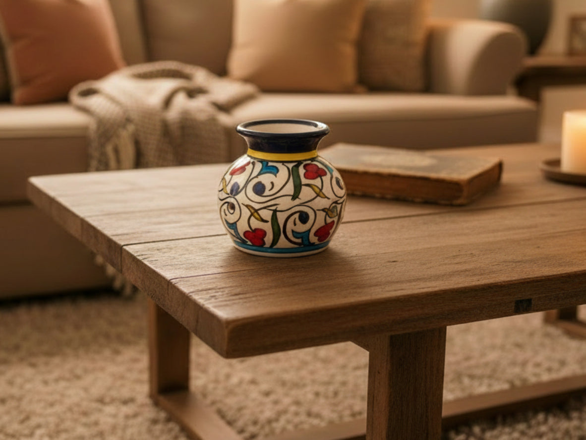 Handmade Ceramic Candle & Aromatic Oil Holder | Various Patterns
