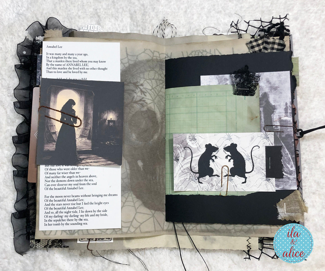 Dark and Spooky Witch Halloween Junk Journal #1