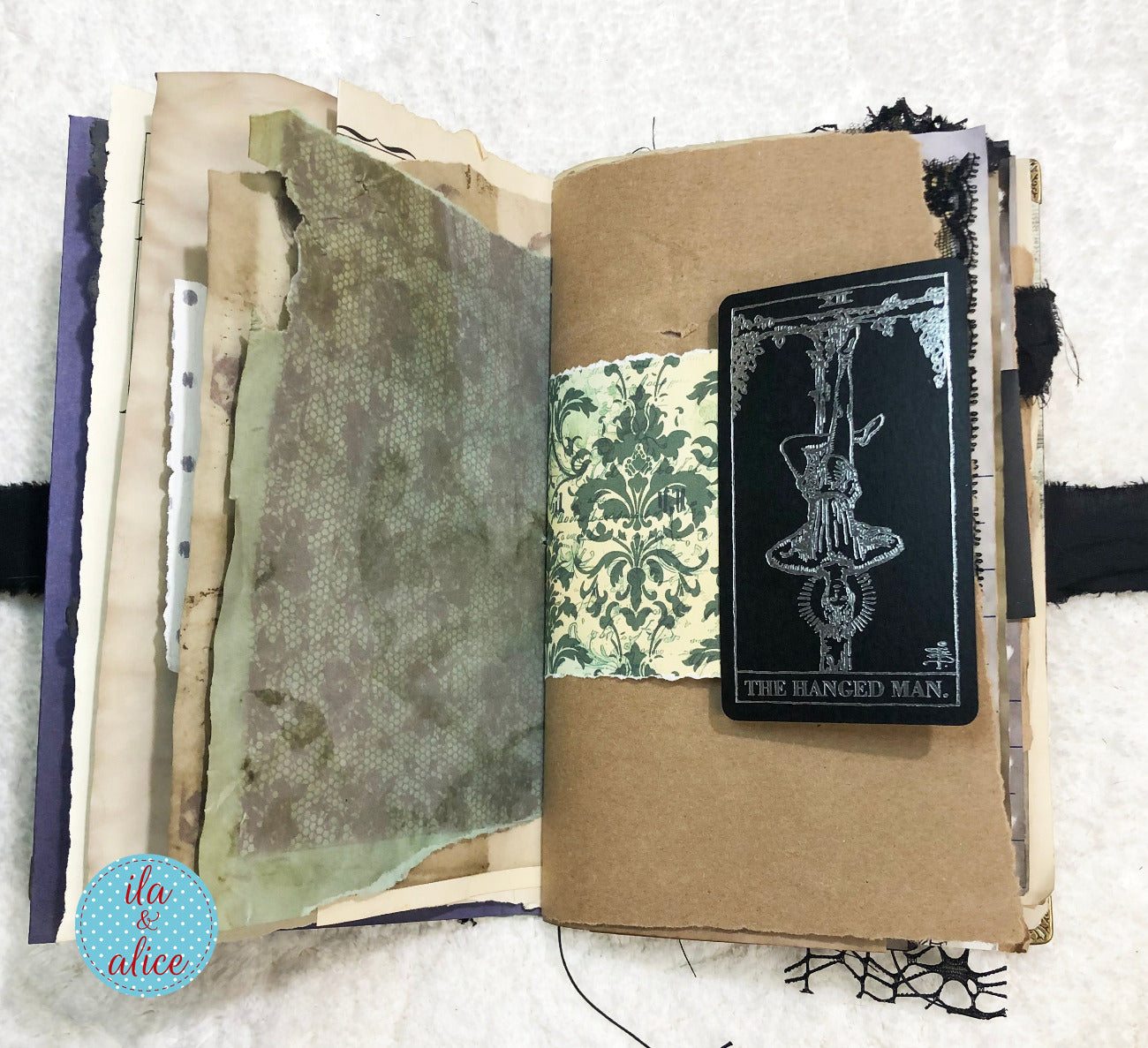 Journal d'Halloween gothique et étrange - Château hanté